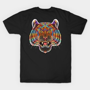 Tiger bengal tiger Siberian tiger big cat T-Shirt